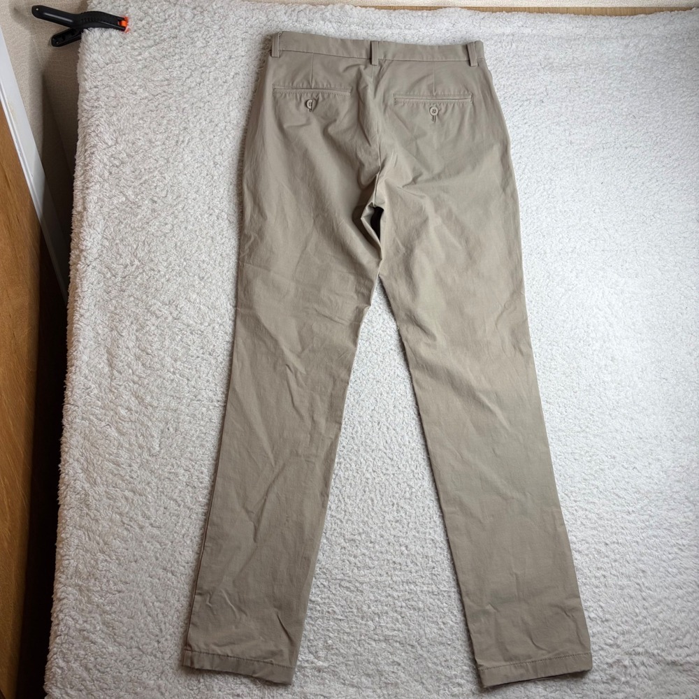 Vineyard Vines OTG On-The-Go Pants Mens 30x32 Khaki Tan Stretch Chino 1P000005
